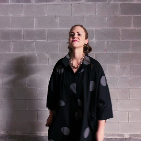 Kate Hewko Polka Dot Layering piece - Picture 3 of 3